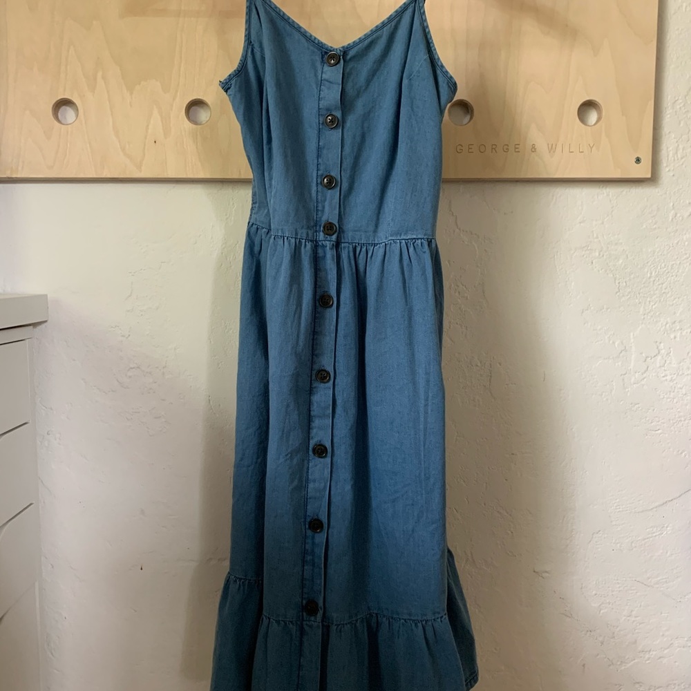 Denim summer dress